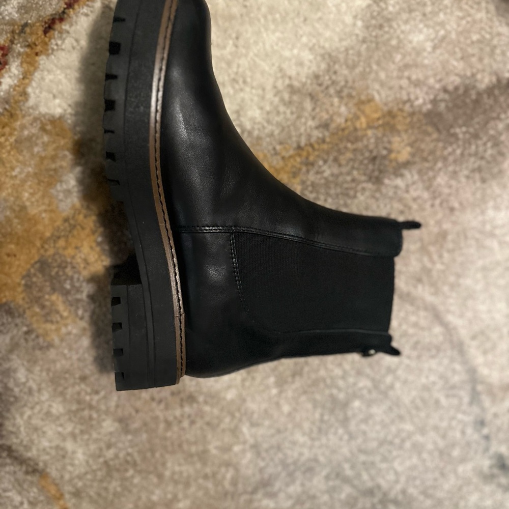 Sam Edelman Black Leather Ankle Booties